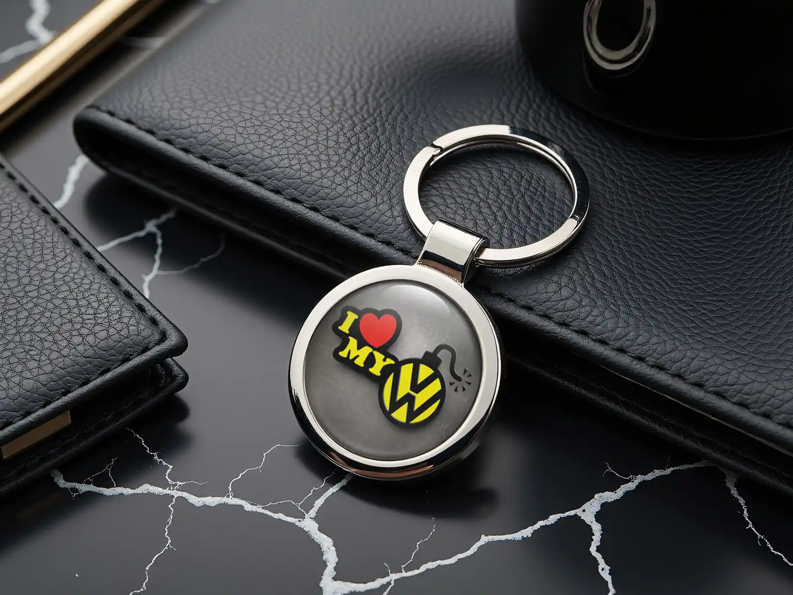 Safety Keychains Force Durable Build Metal